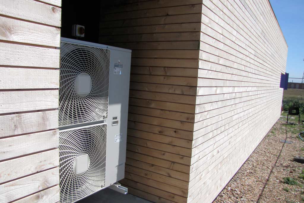 a picture of a Air Source Heat Pump